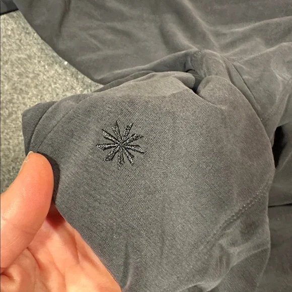 Athleta Charcoal Hooded Jacket - Picture 3 of 6